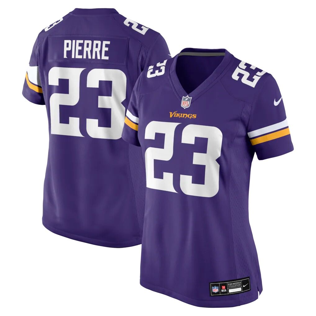 James Pierre Minnesota Vikings Nike Women's Team Game Jersey