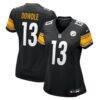 Rico Dowdle Pittsburgh Steelers Nike Women's Team Game Jersey - Black - Front View