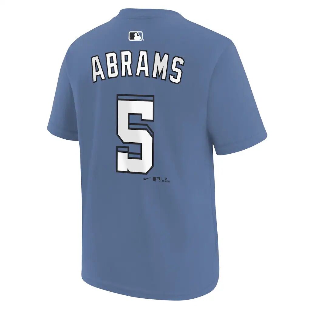CJ Abrams Washington Nationals Nike Youth City Connect Name & Number T-Shirt