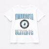 Minnesota United FC Gameday Couture Women's Oversized All-Time Classic Flowy T-Shirt - White - Front View