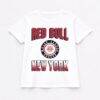 New York Red Bulls Gameday Couture Women's Oversized All-Time Classic Flowy T-Shirt - White - Front View