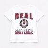 Real Salt Lake Gameday Couture Women's Oversized All-Time Classic Flowy T-Shirt - White - Front View
