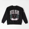 Inter Miami CF Gameday Couture Women's Oversized Victory Lane Black Label Premium Fleece Sweatshirt - Black - Front View