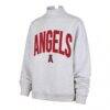 Los Angeles Angels '47 Women's Subtle Muse Mock Neck Sweatshirt - - Side View