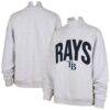 Tampa Bay Rays '47 Women's Subtle Muse Mock Neck Sweatshirt - - Front View