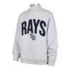 Tampa Bay Rays '47 Women's Subtle Muse Mock Neck Sweatshirt - - Side View