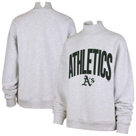 Athletics '47 Women's Subtle Muse Mock Neck Sweatshirt - - Front View
