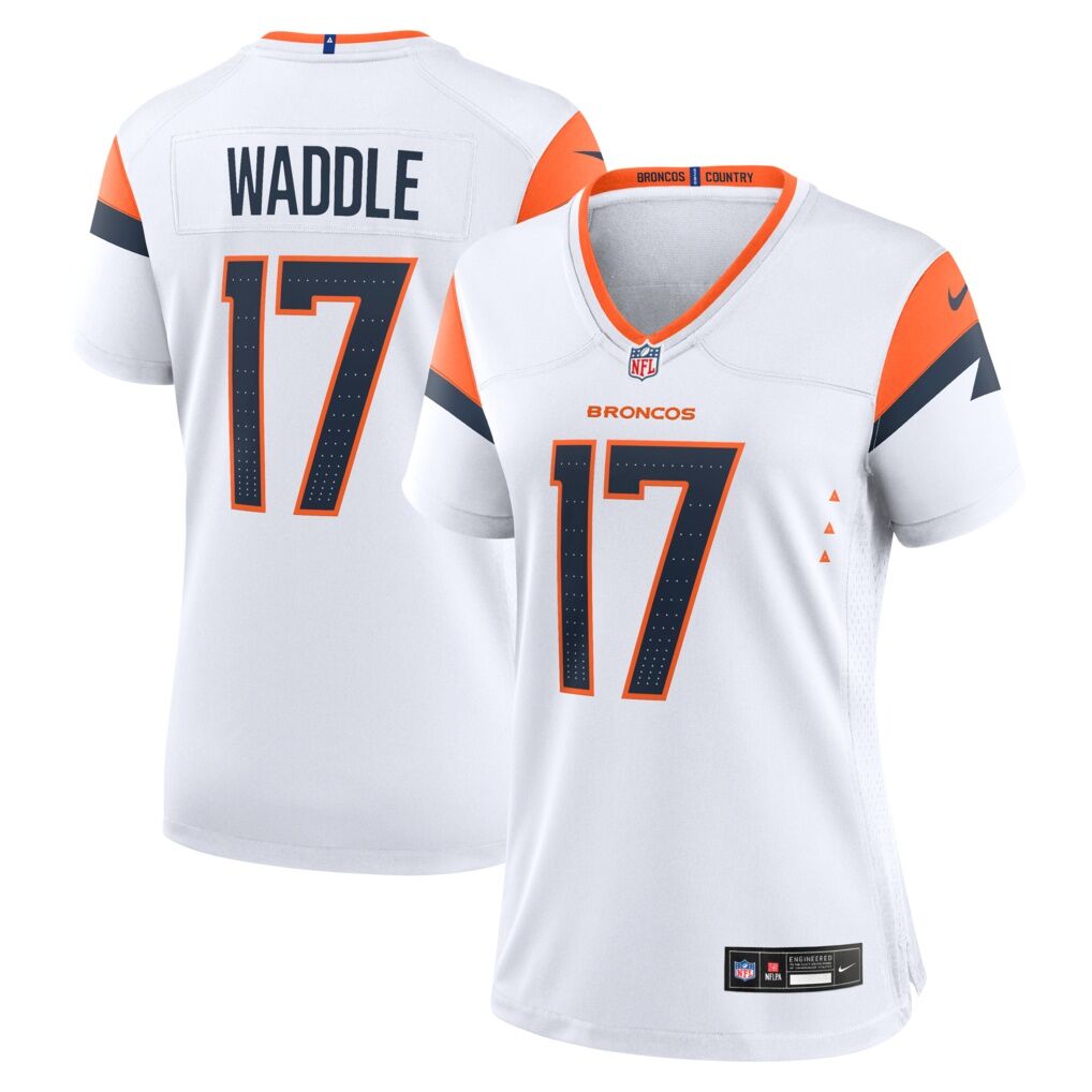 Jaylen Waddle Denver Broncos Nike Women's Game Jersey