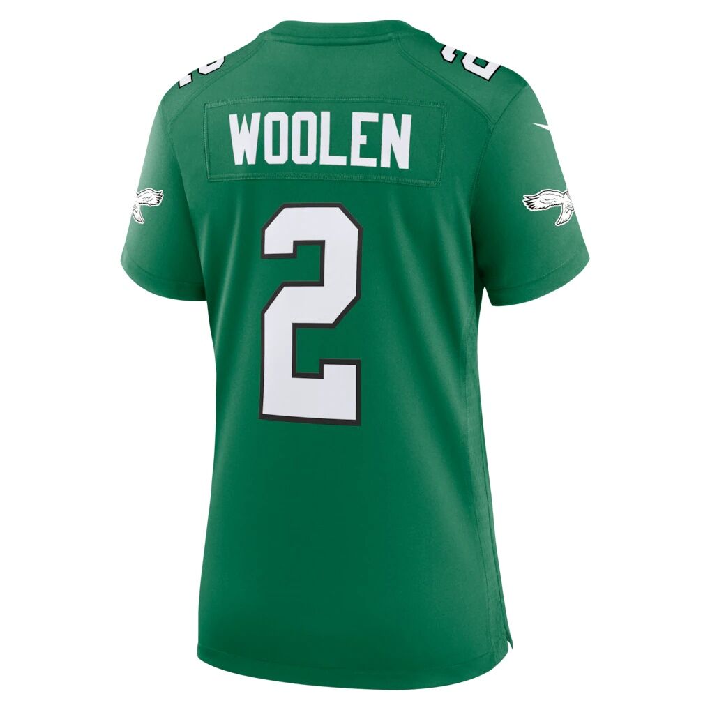 Tariq Woolen Philadelphia Eagles Nike Women's Alternate Game Jersey -  Kelly Green