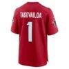 Tua Tagovailoa Atlanta Falcons Nike Game Jersey - Red - Detail View