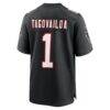 Tua Tagovailoa Atlanta Falcons Nike Alternate Game Jersey - Black - Detail View