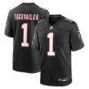 Tua Tagovailoa Atlanta Falcons Nike Alternate Game Jersey - Black - Front View