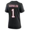 Tua Tagovailoa Atlanta Falcons Nike Women's Alternate Game Jersey - Black - Detail View