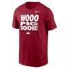 Arkansas Razorbacks Nike Practice T-Shirt - Crimson - Side View