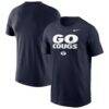 BYU Cougars Nike Practice T-Shirt - Navy - Front View