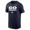 BYU Cougars Nike Practice T-Shirt - Navy - Side View