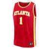 Jalen Johnson Atlanta Hawks Fashion7 Youth Fast Break Jersey - Red - Side View