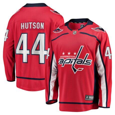 Cole Hutson Washington Capitals Fashion7 Home Breakaway Jersey - Red - Front View