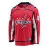 Cole Hutson Washington Capitals Fashion7 Home Breakaway Jersey - Red - Side View