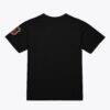 Los Angeles Kings Mitchell & Ness Core Vintage Logo T-Shirt - Black - Side View