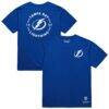 Tampa Bay Lightning Mitchell & Ness Core Penalty Box 3.0 T-Shirt - Blue - Front View