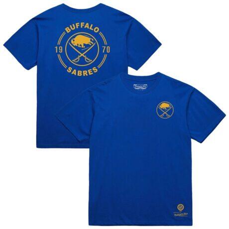Buffalo Sabres Mitchell & Ness Core Penalty Box 3.0 T-Shirt - - Front View
