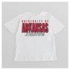 Arkansas Razorbacks Gameday Couture Women's Alumni Era Oversized T-Shirt - Cream - Front View