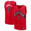 RJ Barrett Toronto Raptors Fashion7 Fast Break Jersey - Red - - Front View