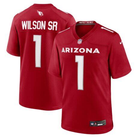 Mack Wilson Arizona Cardinals Nike Team Game Jersey - - Front View