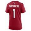 Mack Wilson Arizona Cardinals Nike Women's Team Game Jersey - - Detail View