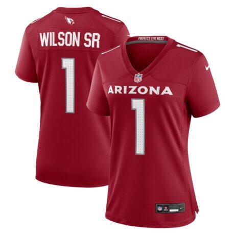 Mack Wilson Arizona Cardinals Nike Women's Team Game Jersey - - Front View
