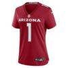 Mack Wilson Arizona Cardinals Nike Women's Team Game Jersey - - Side View
