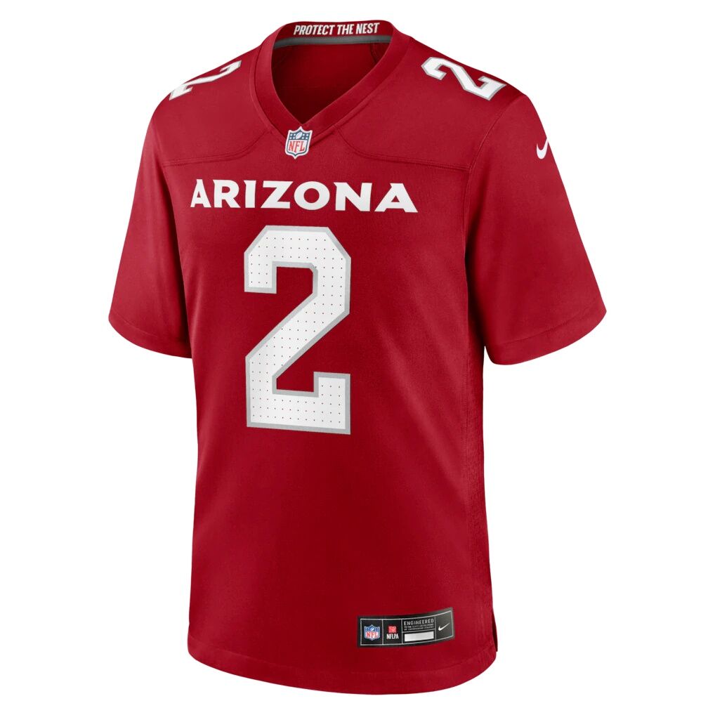 Will Johnson Arizona Cardinals Nike Team Game Jersey -  Cardinal