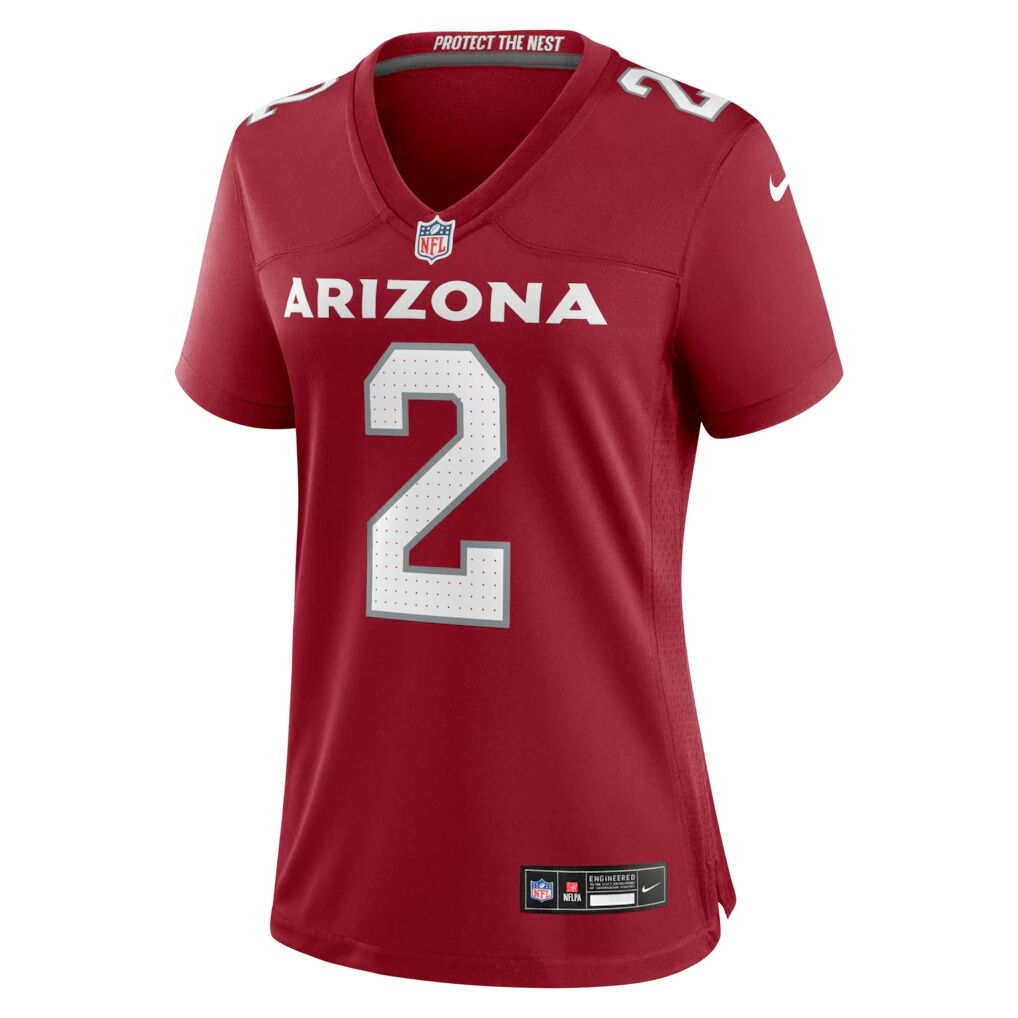 Will Johnson Arizona Cardinals Nike Women's Team Game Jersey -  Cardinal