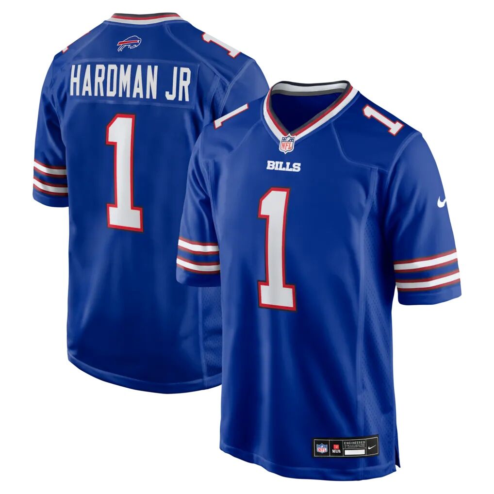 Mecole Hardman Buffalo Bills Nike Team Game Jersey -  Royal