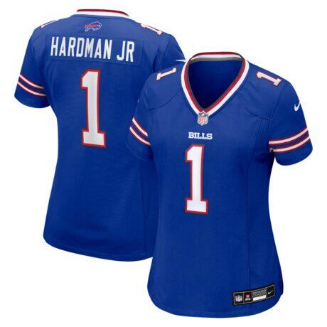 Mecole Hardman Buffalo Bills Nike Women's Team Game Jersey - - Front View