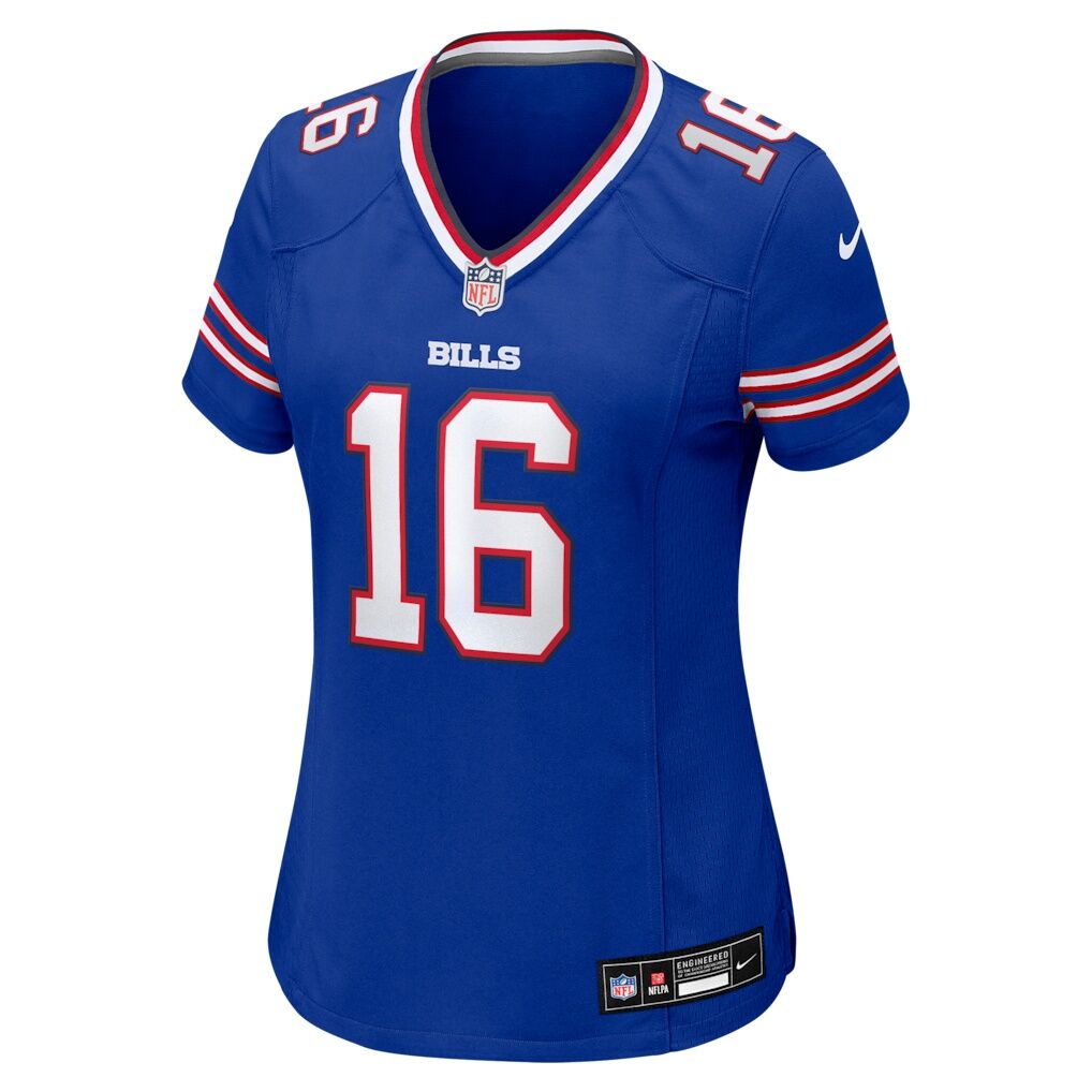 Tyler Bass Buffalo Bills Nike Women's Team Game Jersey -  Royal