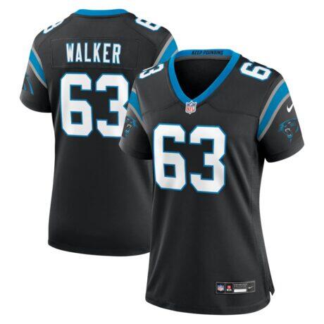 Rasheed Walker Carolina Panthers Nike Women's Team Game Jersey - Black - Front View