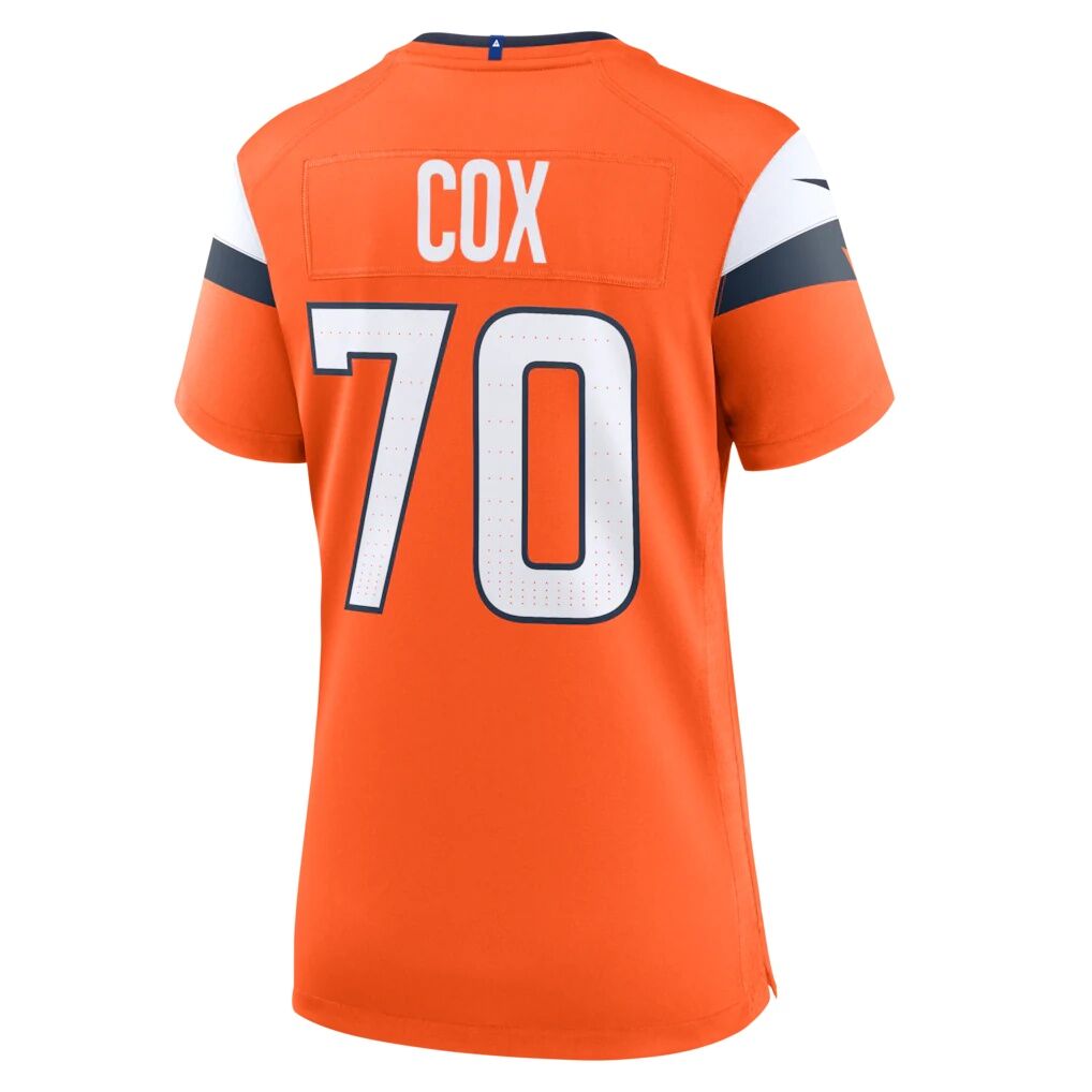 Marques Cox Denver Broncos Nike Women's Team Game Jersey