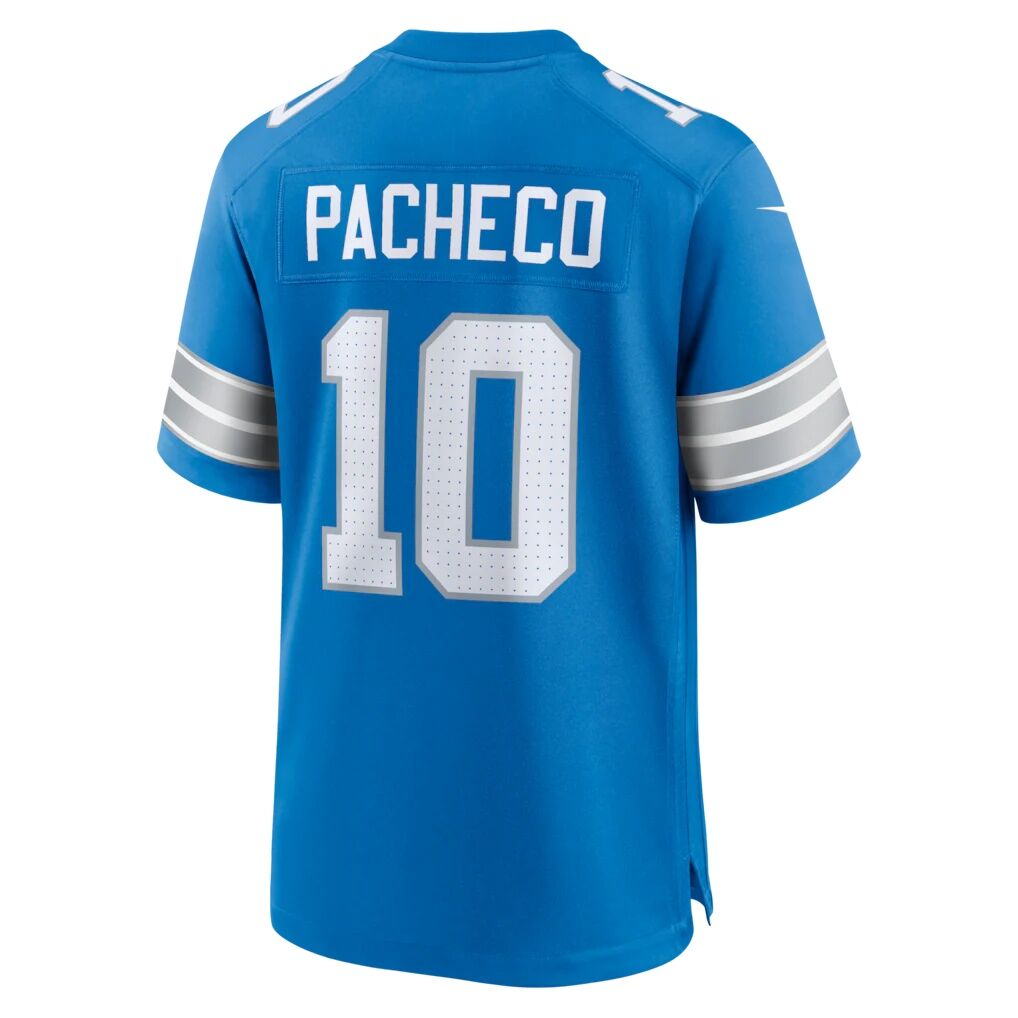Isiah Pacheco Detroit Lions Nike Team Game Jersey