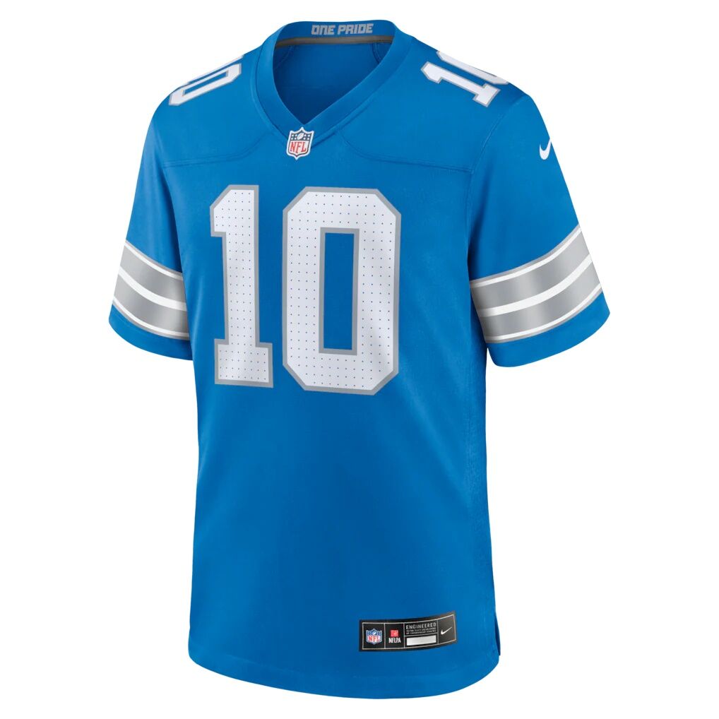 Isiah Pacheco Detroit Lions Nike Team Game Jersey