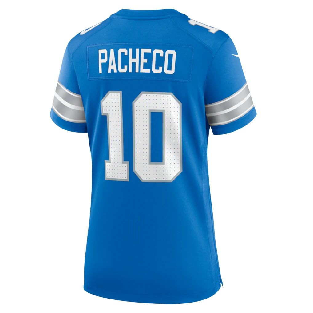 Isiah Pacheco Detroit Lions Nike Women's Team Game Jersey