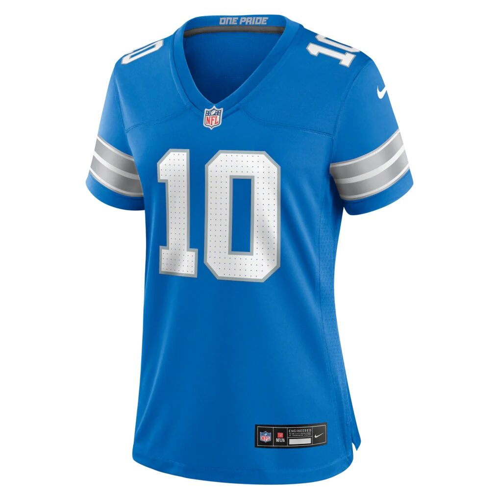 Isiah Pacheco Detroit Lions Nike Women's Team Game Jersey