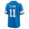 Damone Clark Detroit Lions Nike Team Game Jersey - Blue - Detail View