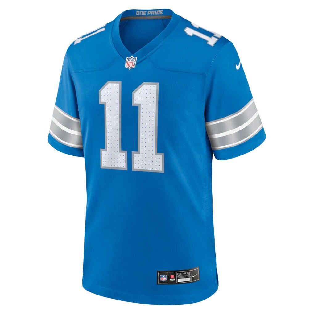Damone Clark Detroit Lions Nike Team Game Jersey