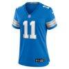 Damone Clark Detroit Lions Nike Women's Team Game Jersey - Blue - Side View