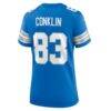 Tyler Conklin Detroit Lions Nike Women's Team Game Jersey - Blue - Detail View