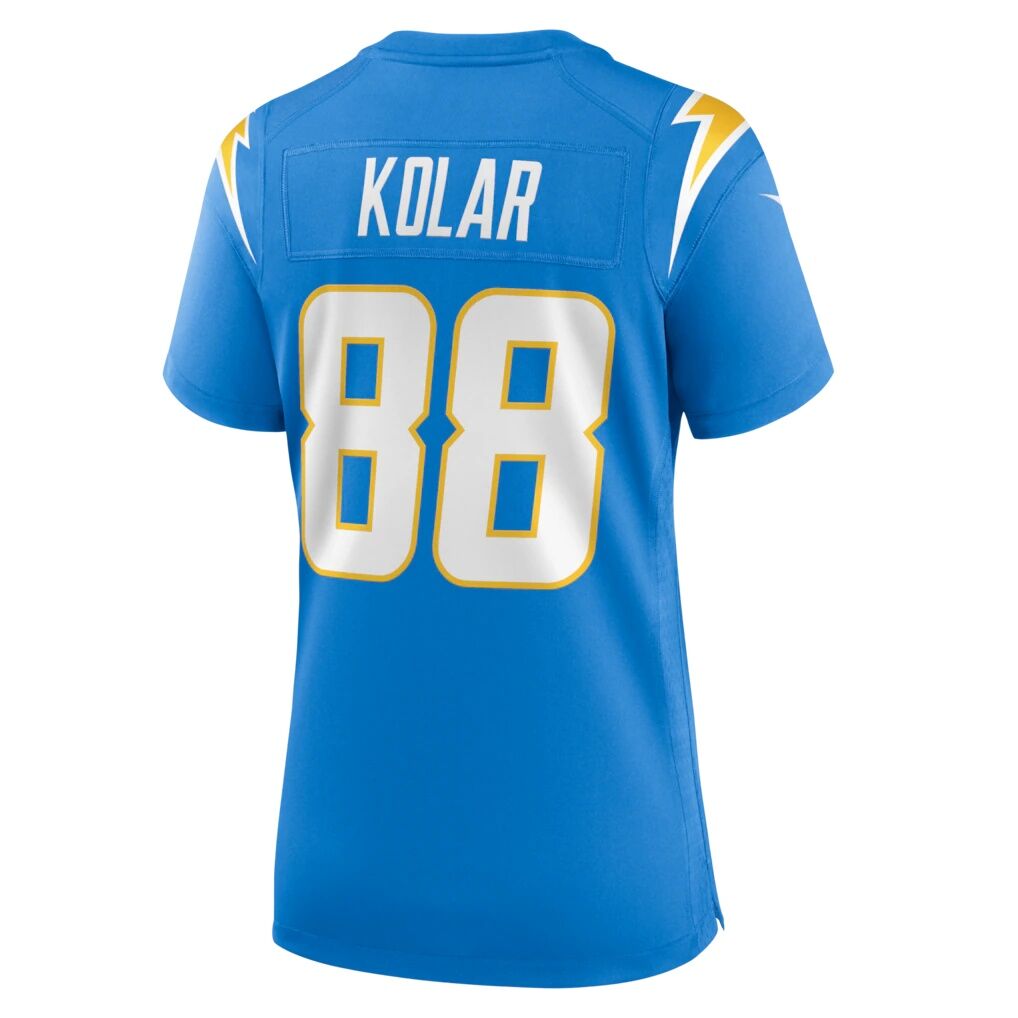 Charlie Kolar Los Angeles Chargers Nike Women's Team Game Jersey -  Powder Blue