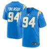 Dalvin Tomlinson Los Angeles Chargers Nike Team Game Jersey - - Front View