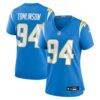 Dalvin Tomlinson Los Angeles Chargers Nike Women's Team Game Jersey - - Front View